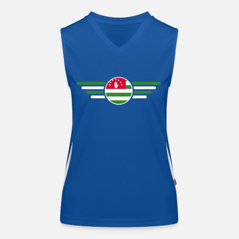 I Love Abkhazia, Elegance Style Design T-Shirt Women's Functional Contrast Tank Top