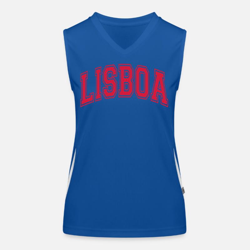 Lissabon Funktionelles Kontrast-Tank Top für Frauen