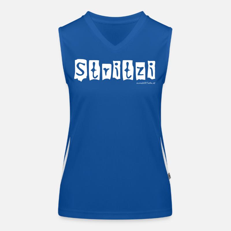 Stritzi - Strolch, cheeky, Austrian dialect Women's Functional Contrast Tank Top