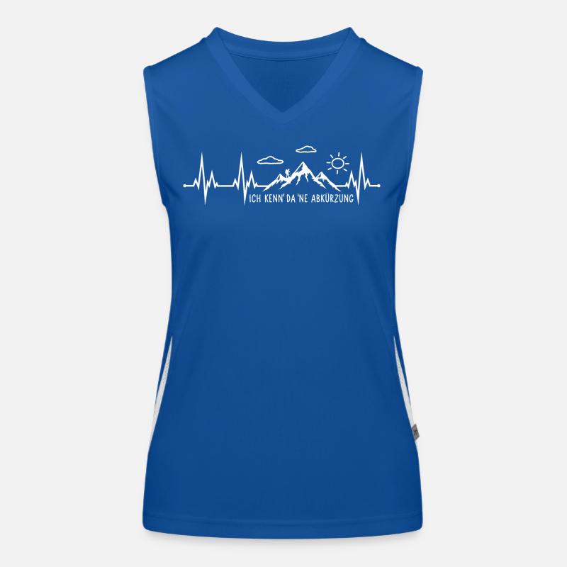 Wandern  Funktionelles Kontrast-Tank Top für Frauen