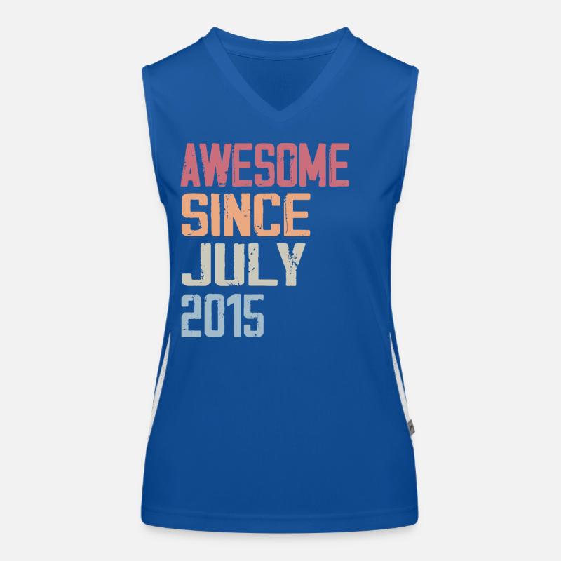 Juli 2015 Geburtstagsgeschenk Juli 2015 Funktionelles Kontrast-Tank Top für Frauen