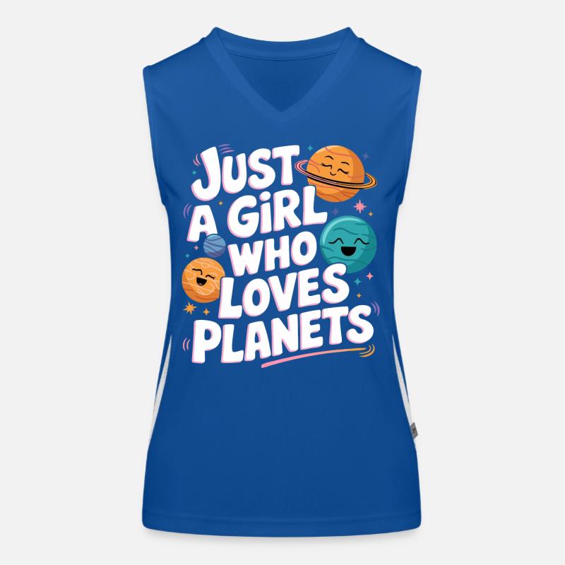 Planet Solar System Astronomy Space Women's Functional Contrast Tank Top