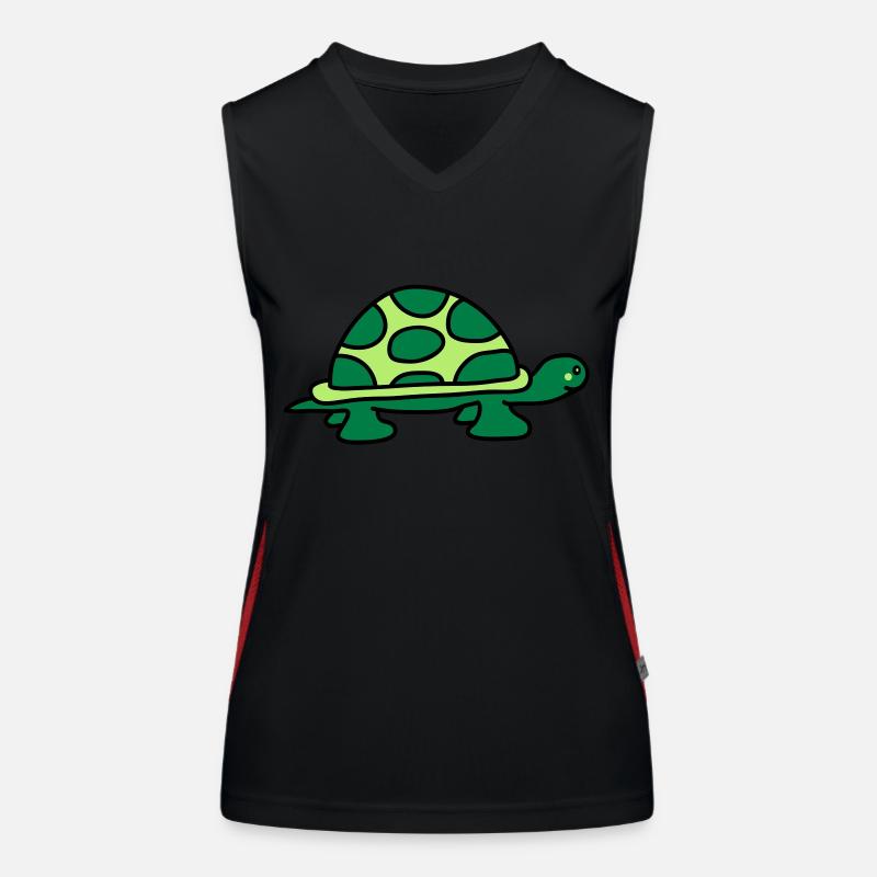 turtle Débardeur respirant contrasté Femme