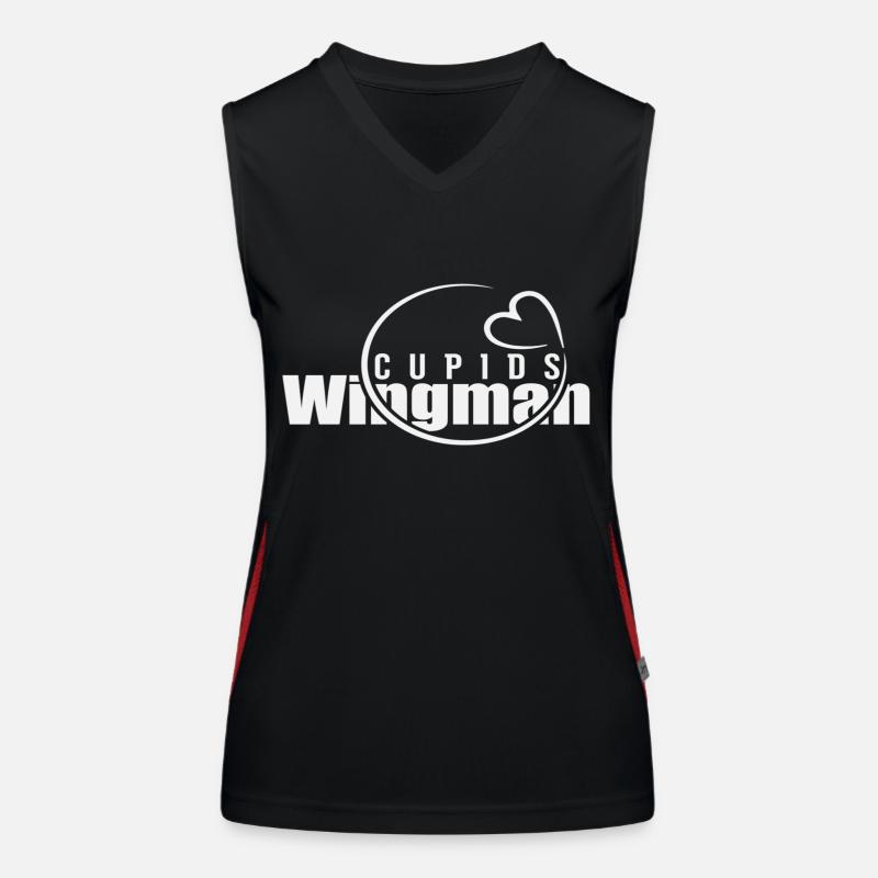 Cupid's Wingman Women's Functional Contrast Tank Top