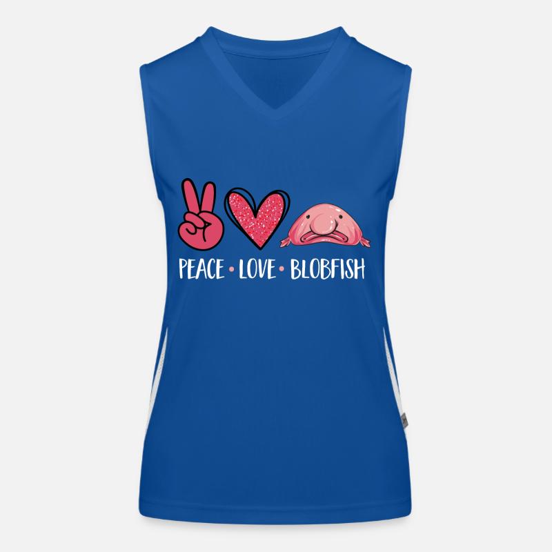 Blob fish Women's Functional Contrast Tank Top