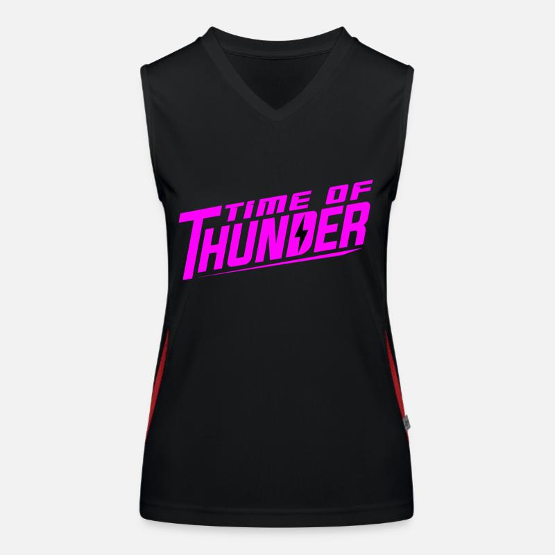 PINK POWER Funktionelles Kontrast-Tank Top für Frauen