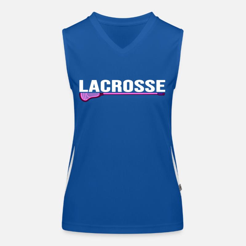 Lacrosse Lacrosse Racket Lacrosse Player Women's Functional Contrast Tank Top