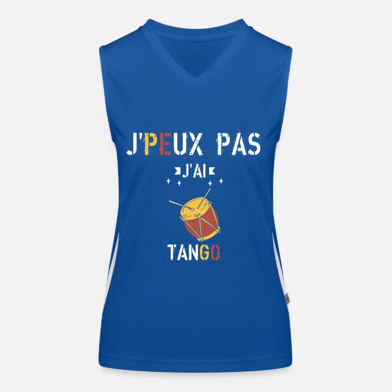 J Peux Pas J Ai Tango Débardeur respirant contrasté Femme