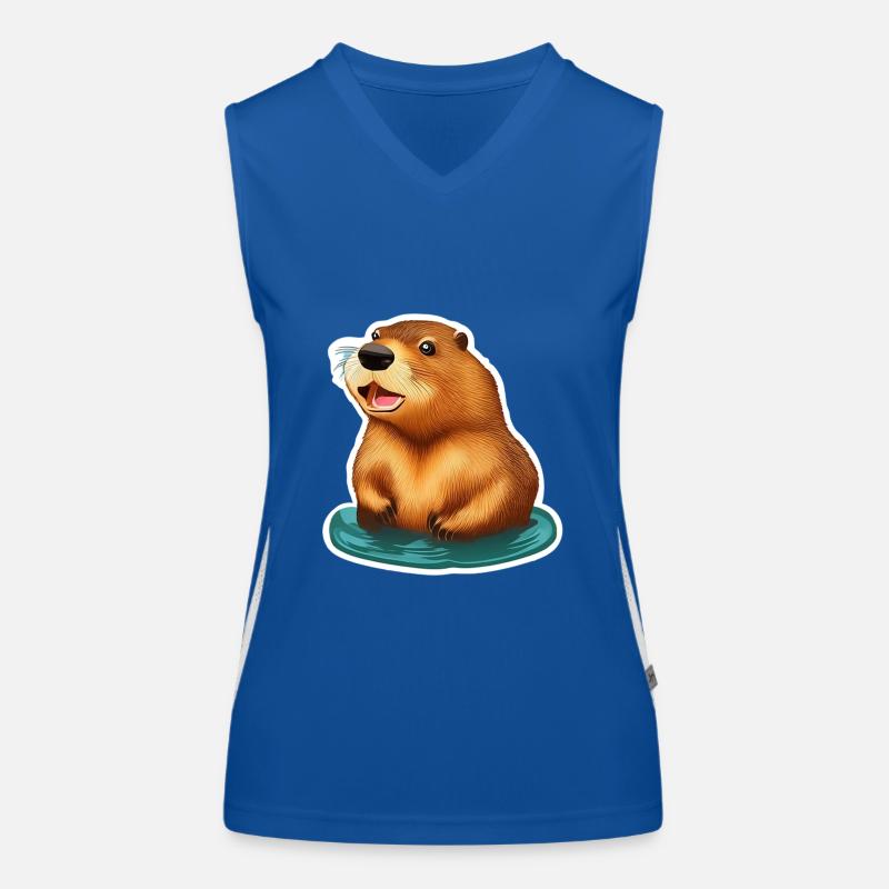 Biber Funktionelles Kontrast-Tank Top für Frauen