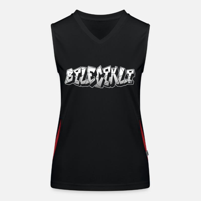 Bilecikli Funktionelles Kontrast-Tank Top für Frauen