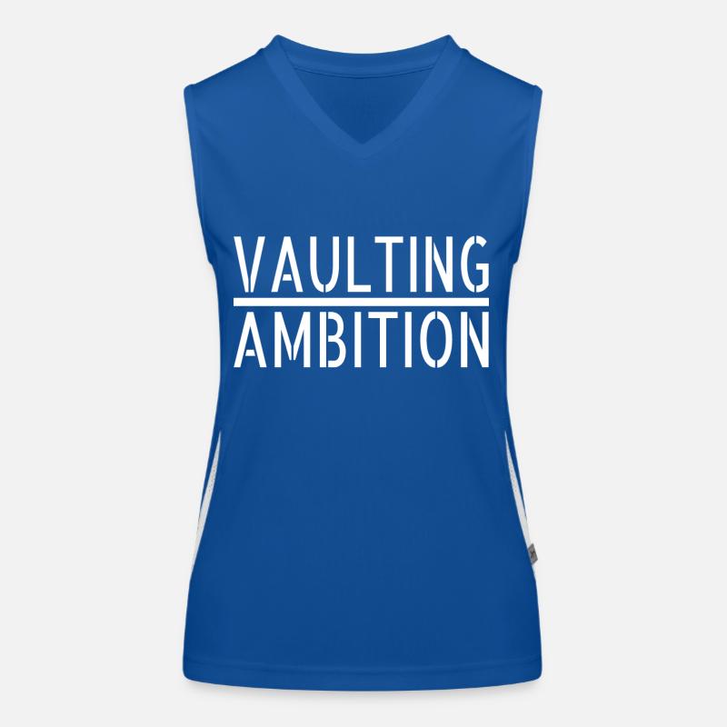 Geek Climbing Fun Skyscraper Landscape Summit Gift Women's Functional Contrast Tank Top