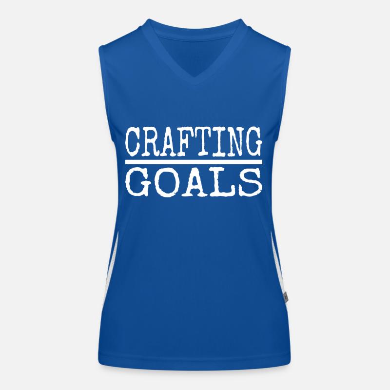 jokes team goal athlete statement birthday present Funktionelles Kontrast-Tank Top für Frauen