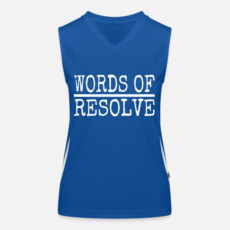 determination drive effective communication Women's Functional Contrast Tank Top