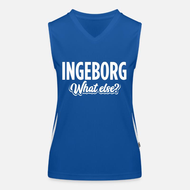 INGEBORG - we Funktionelles Kontrast-Tank Top für Frauen