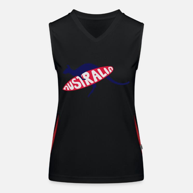 Surfing Australia Funktionelles Kontrast-Tank Top für Frauen