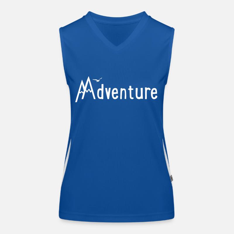 Abenteuer Funktionelles Kontrast-Tank Top für Frauen