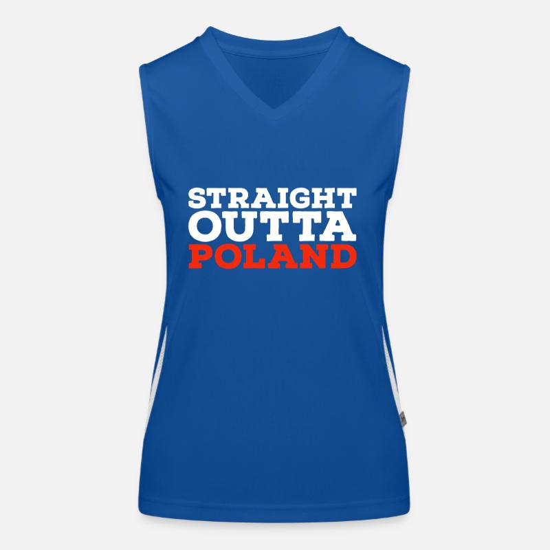 Auto Sticker Poland Women's Functional Contrast Tank Top