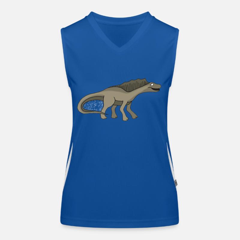 Dino 14 Funktionelles Kontrast-Tank Top für Frauen