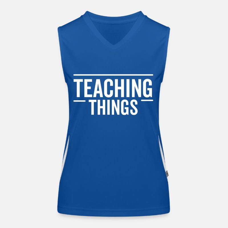 Teaching Things Women's Functional Contrast Tank Top