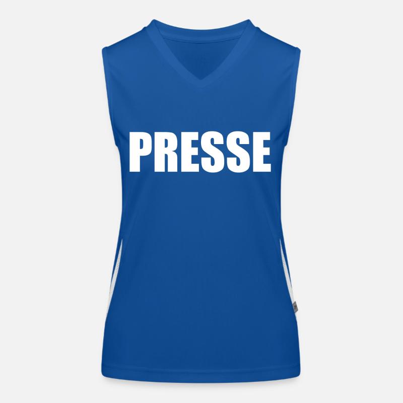 Presse Funktionelles Kontrast-Tank Top für Frauen
