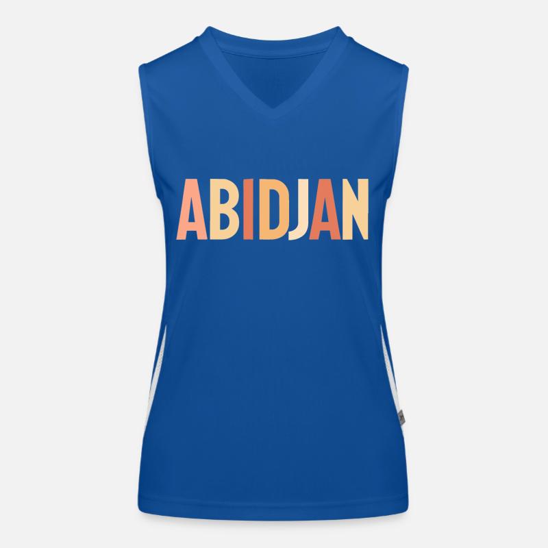 Abidjan Débardeur respirant contrasté Femme