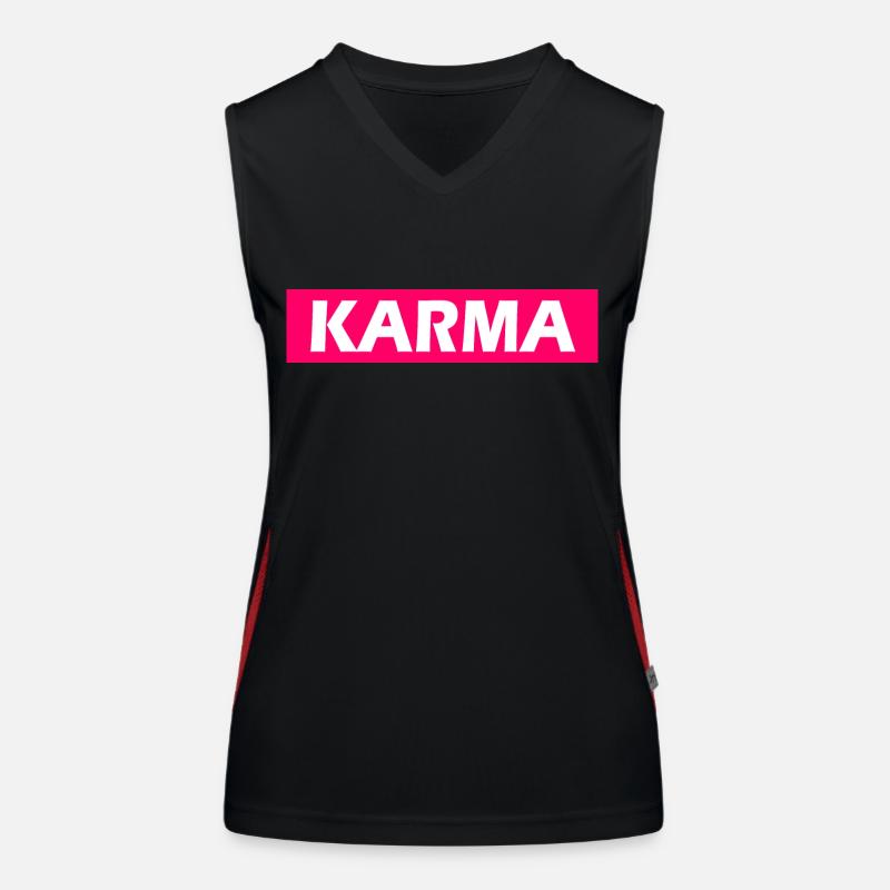 Karma Débardeur respirant contrasté Femme