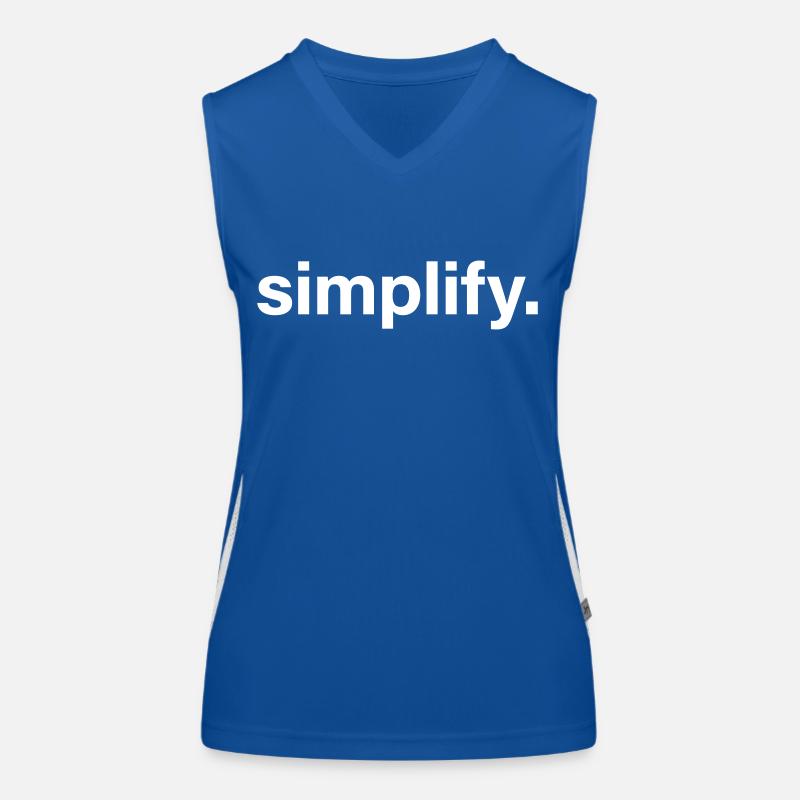 simplify Funktionelles Kontrast-Tank Top für Frauen