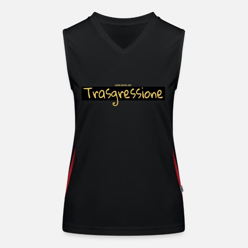 I Am Transgression Collection Women's Functional Contrast Tank Top