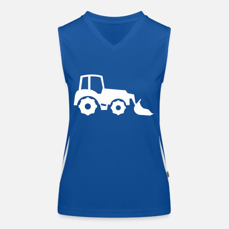 bagger Funktionelles Kontrast-Tank Top für Frauen