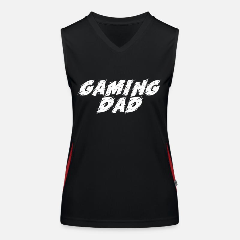 Game Gaming PC Women's Functional Contrast Tank Top