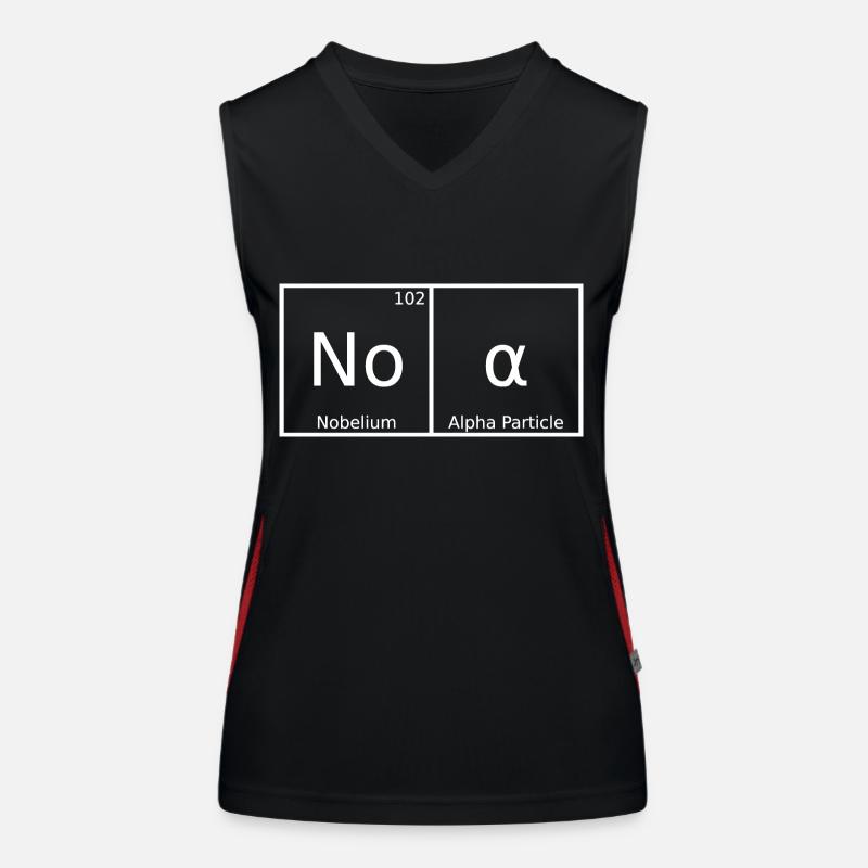 Noa Name First Name Chemistry Periodic Table Elements Women's Functional Contrast Tank Top