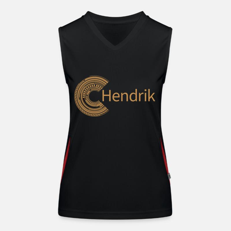 Pour Hendrik Débardeur respirant contrasté Femme