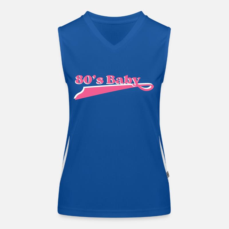 Year 80 baby Women's Functional Contrast Tank Top