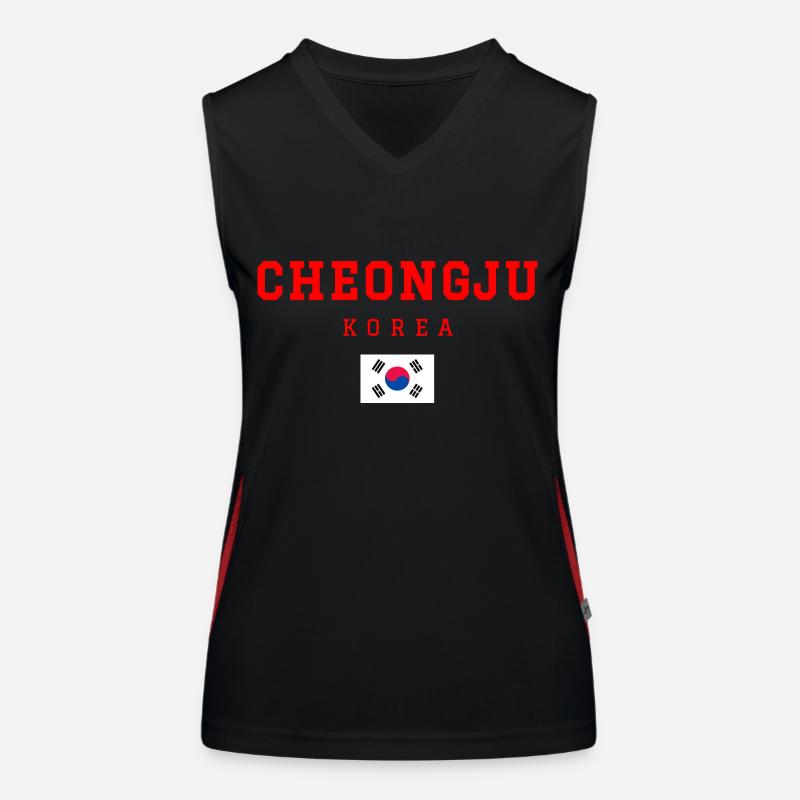 Cheongju, Korea Women's Functional Contrast Tank Top