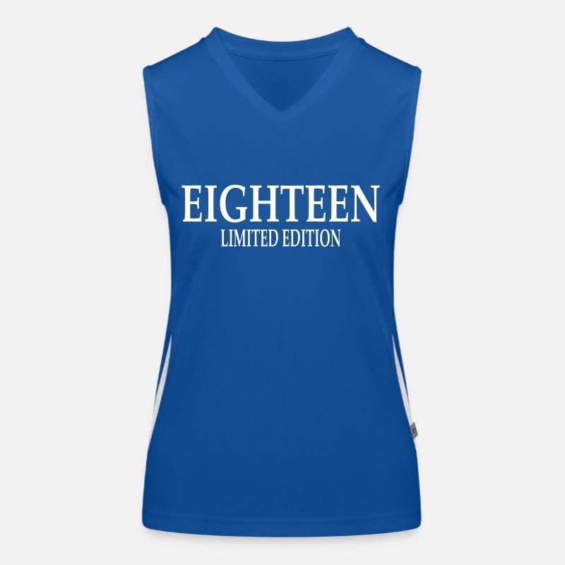 18. Geburtstag Geschenk Funktionelles Kontrast-Tank Top für Frauen