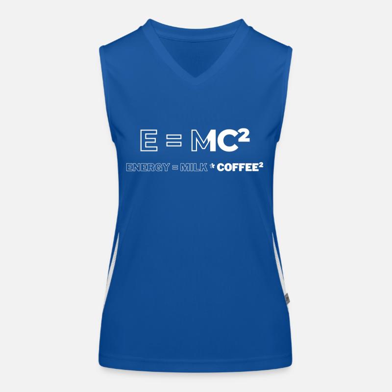 Kaffee hoch 2 Funktionelles Kontrast-Tank Top für Frauen