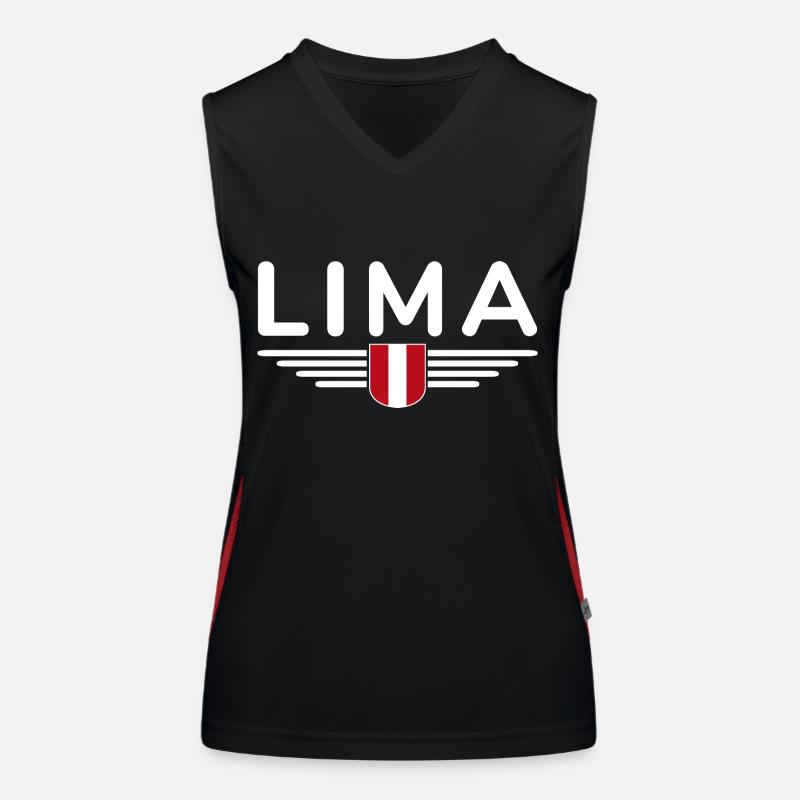 Lima Design – Découvrez la capitale du Pérou Débardeur respirant contrasté Femme