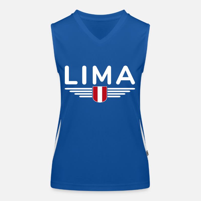 Lima Design – Découvrez la capitale du Pérou Débardeur respirant contrasté Femme