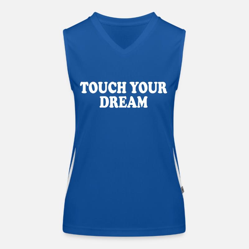touch your dream Funktionelles Kontrast-Tank Top für Frauen