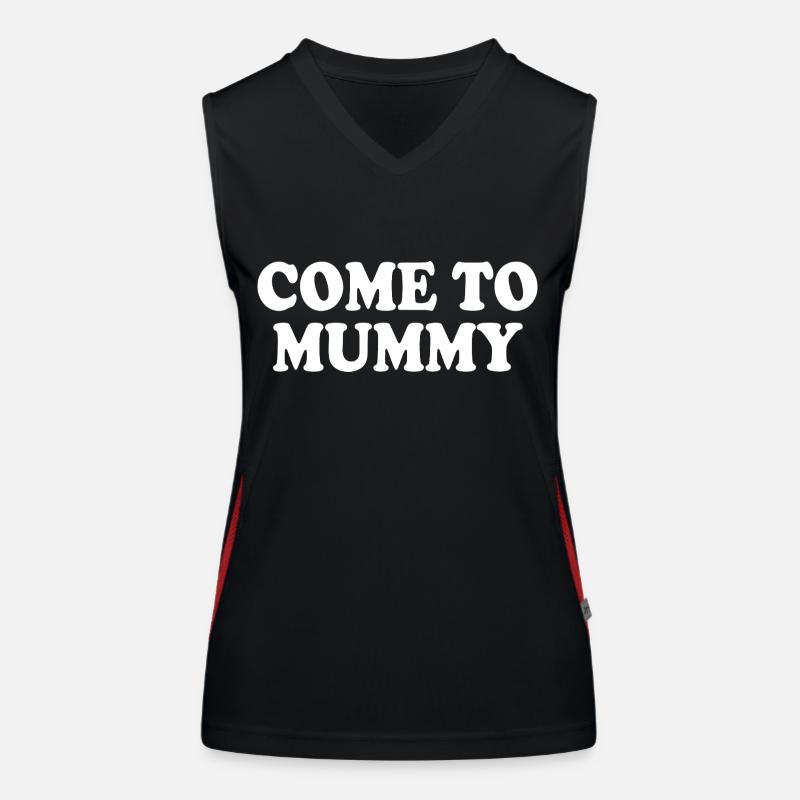 come to mummy Women's Functional Contrast Tank Top