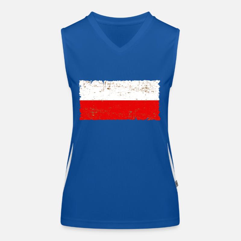 Pologne Débardeur respirant contrasté Femme