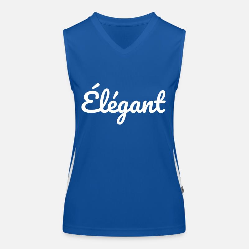 élégant Débardeur respirant contrasté Femme