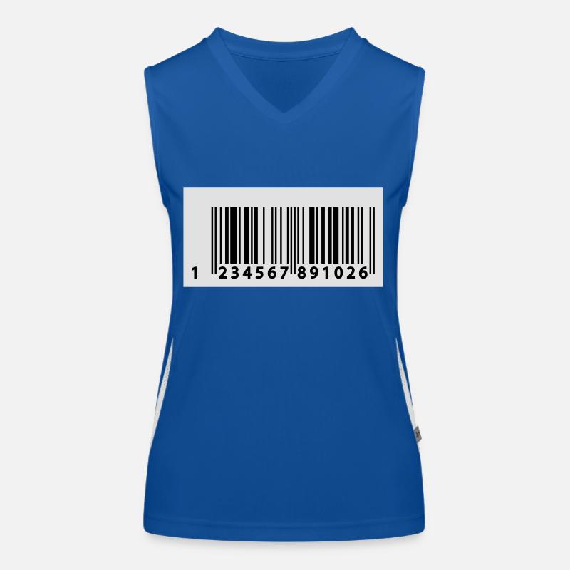 123456789106 EAN Code Funktionelles Kontrast-Tank Top für Frauen