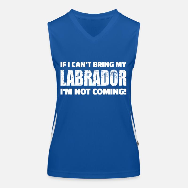 Labrador Débardeur respirant contrasté Femme