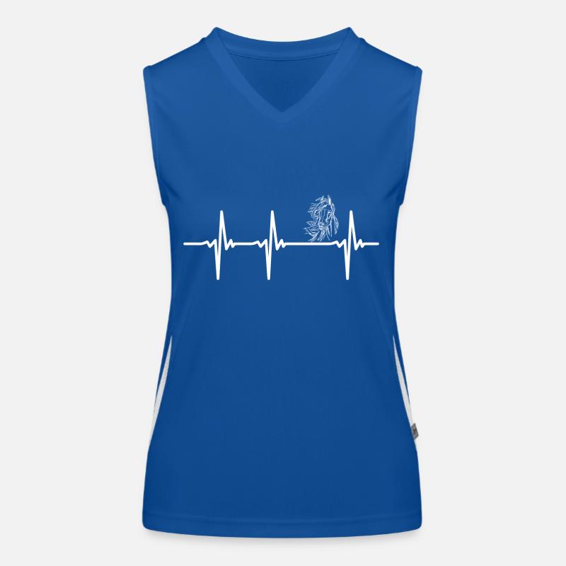 Cheval sauvage Débardeur respirant contrasté Femme