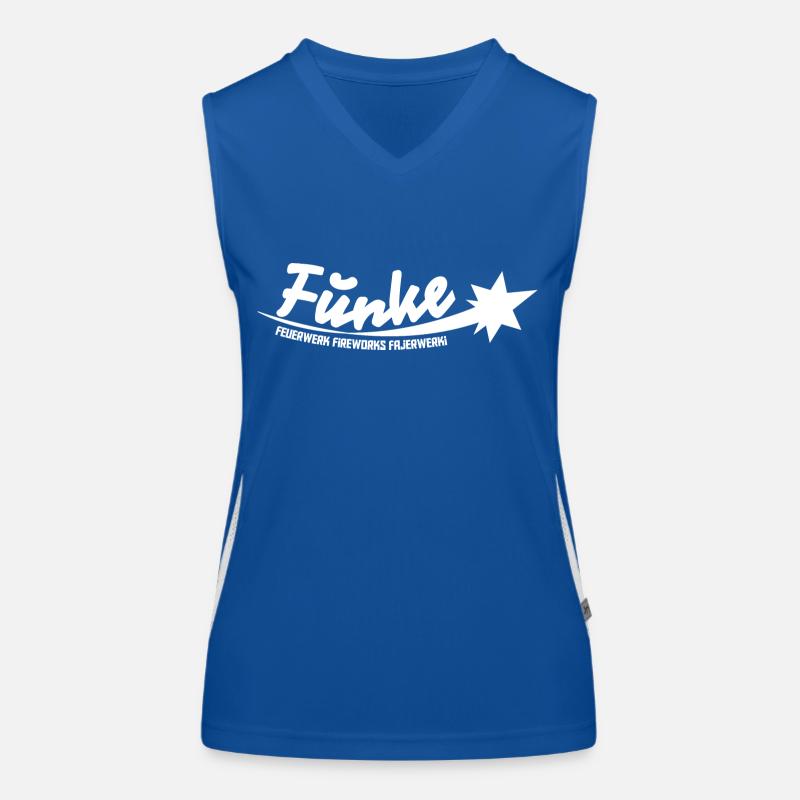 Logo Funke Funktionelles Kontrast-Tank Top für Frauen