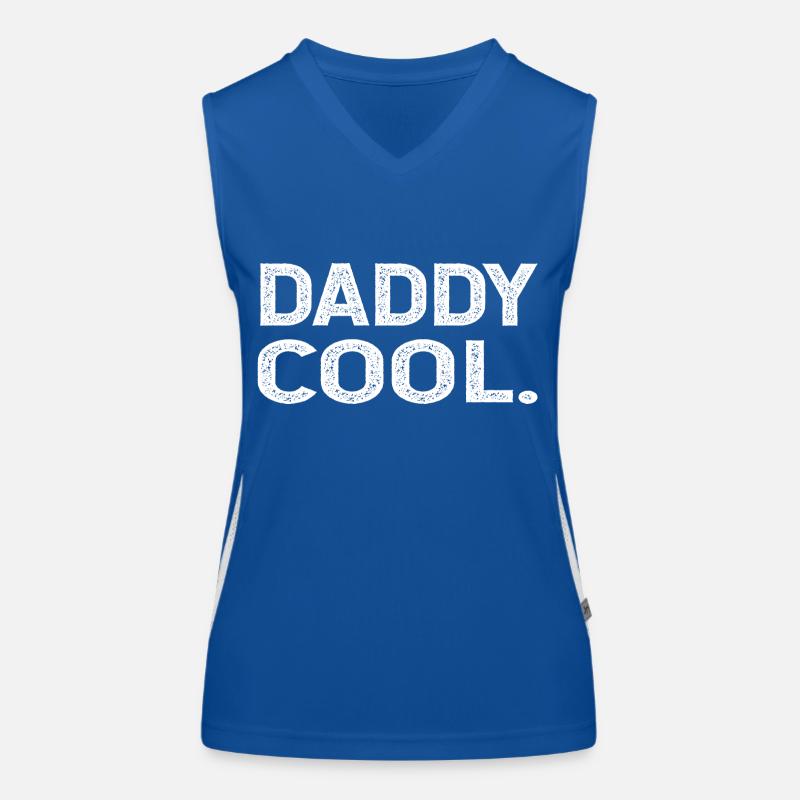 Papa Geschenk Daddy lustiger Spruch Funktionelles Kontrast-Tank Top für Frauen