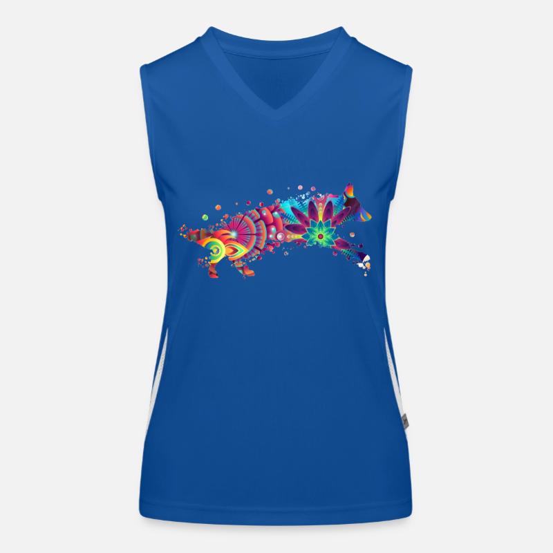 GERMAN SHEPERD Deutscher Schäferhund Funktionelles Kontrast-Tank Top für Frauen