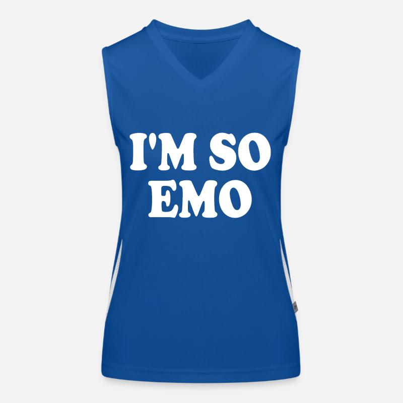 Im so emo Women's Functional Contrast Tank Top