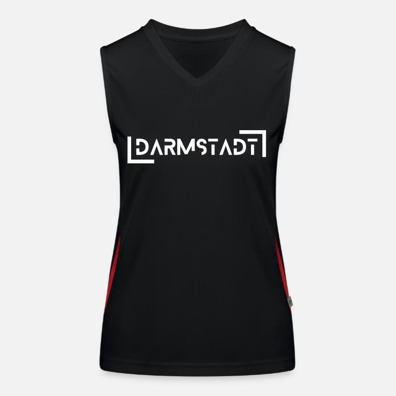 Darmstadt Débardeur respirant contrasté Femme